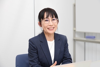 インタビューの様子