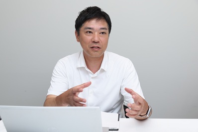 取材の様子