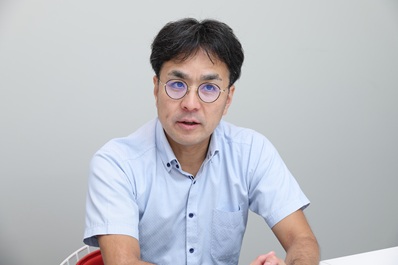 取材の様子