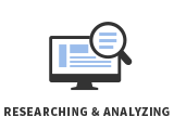 researching & analyzing